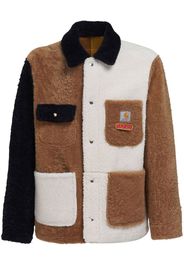 Marni x Carhartt panelled reversible jacket - Marrone