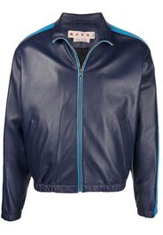 Marni Bomber con zip - Blu