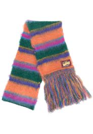 Marni striped knitted scarf - Arancione