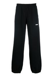 Marni logo-patch track pants - Nero