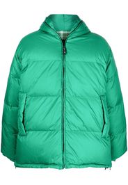 Marni reversible padded hooded coat - Verde