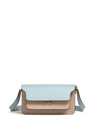 Marni Trunk colourblock shoulder bag - Blu