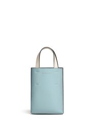 Marni Borsa tote Museo Nano in pelle - Blu