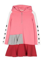 Marni Kids Abito con design color-block - Rosa