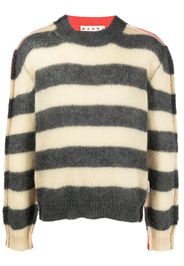 Marni stripe-print knit jumper - Toni neutri