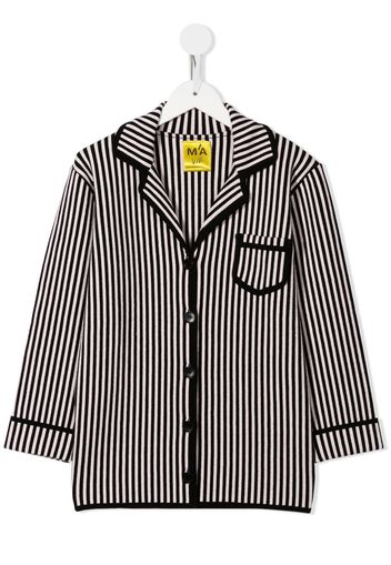 Marques'Almeida KIDS Camicia a righe - Nero