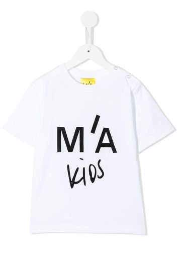 Marques'Almeida KIDS T-shirt con stampa - Bianco