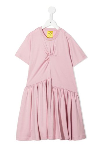 Marques'Almeida KIDS Abito con arricciatura - Rosa