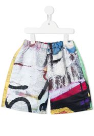 Marques'Almeida KIDS Shorts con stampa - Multicolore