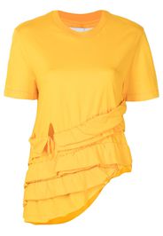 Marques'Almeida T-shirt a strati - Giallo