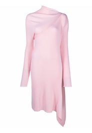 Marques'Almeida asymmetric knitted dress - Rosa