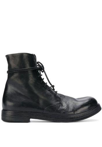 lace-up combat boots