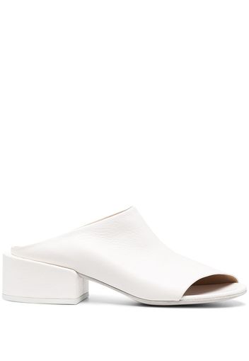 Marsèll asymmetric mid-heel sandals - Bianco