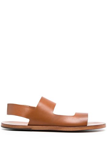 Marsèll double-leather strap sandals - Marrone