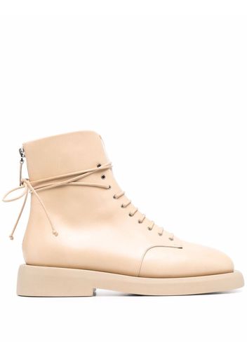 Marsèll lace-up leather ankle boots - Toni neutri