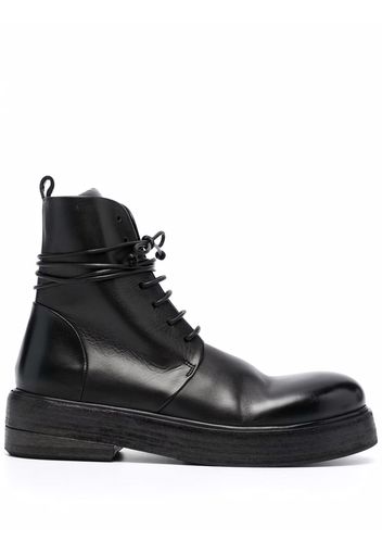 Marsèll lace-up ankle-length boots - Nero