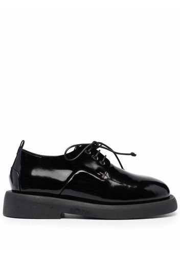 Marsèll high-shine lace-up leather shoes - Nero