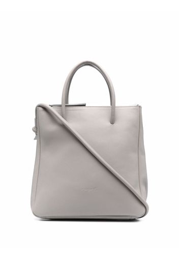 Marsèll Borsa tote con logo goffrato - Grigio