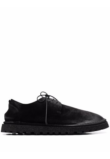 Marsèll lace-up suede derby shoes - Nero