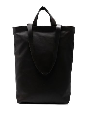 Marsèll oversized leather tote bag - Marrone