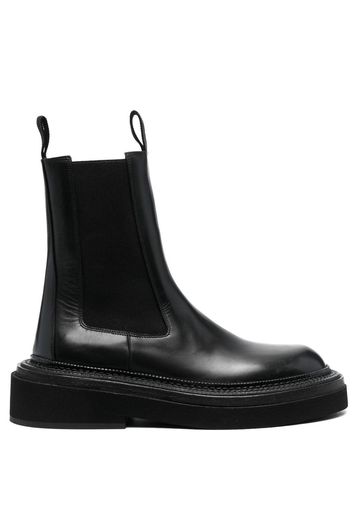 Marsèll chunky leather boots - Nero