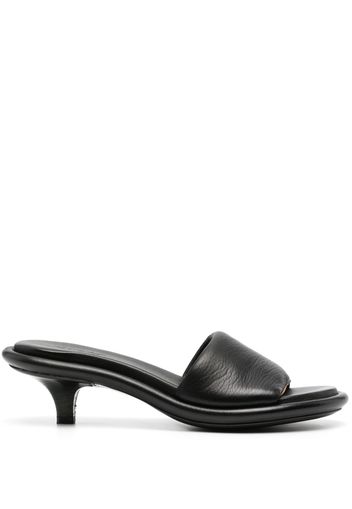 Marsèll open-toe leather mules - Nero