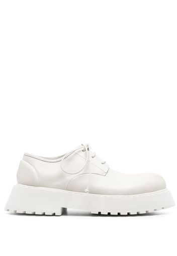 Marsèll lace-up leather derby shoes - Bianco