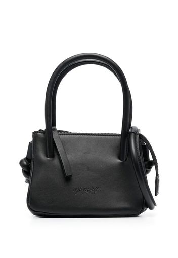 Marsèll Borsa mini con logo goffrato - Nero