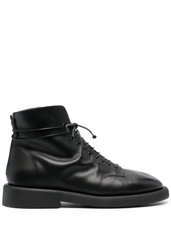 Marsèll lace-up leather boots - Nero