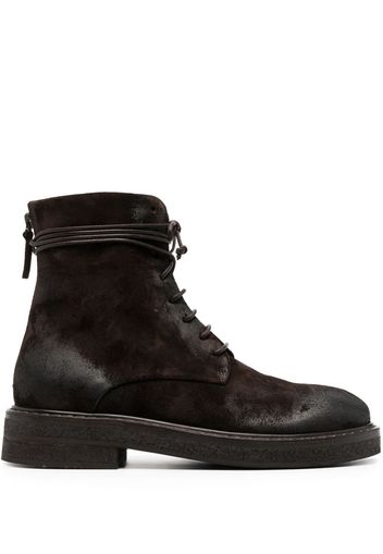 Marsèll Parrucca lace-up ankle boots - Marrone