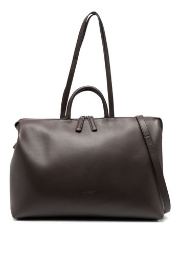 Marsèll 4 In Orizzontale leather tote bag - Marrone