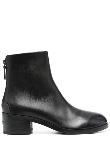 Marsèll 50mm round-toe leather boots - Nero