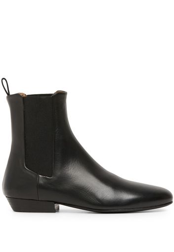 Marsèll almond-toe leather Chelsea Boots - Nero