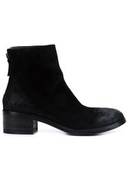 rear zip ankle boots