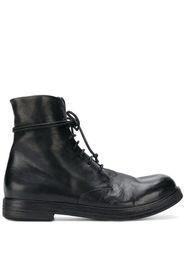 lace-up combat boots