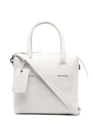 Marsèll Borsa tote con logo goffrato - Bianco