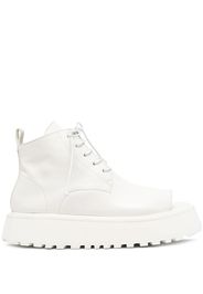 Marsèll open toe lace-up boots - Bianco