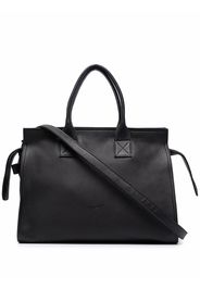 Marsèll Borsa tote con stampa - Nero