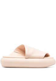 Marsèll chunky-sole leather slides - Toni neutri