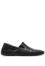 Marsèll square-toe leather loafers - Nero