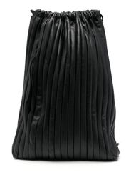 Marsèll pleated drawstring backpack - Nero