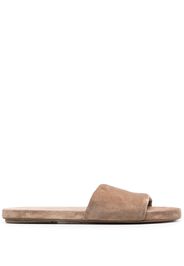 Marsèll flat suede slides - Toni neutri