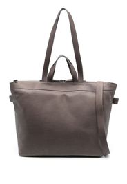 Marsèll Borsa tote con logo goffrato - Grigio