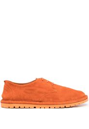 Marsèll ridged-sole suede oxford shoes - Arancione