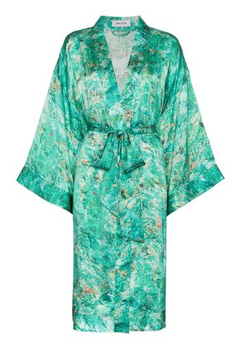 Abito a kimono Chrysocolla