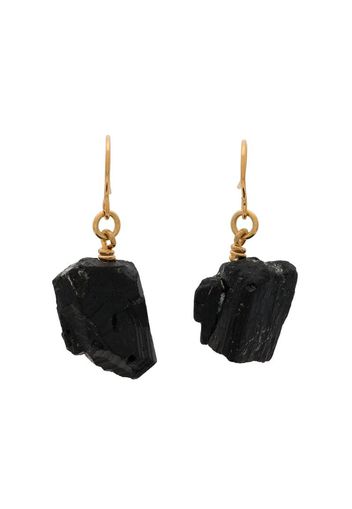 Orecchini The Raw One Black Tourmaline