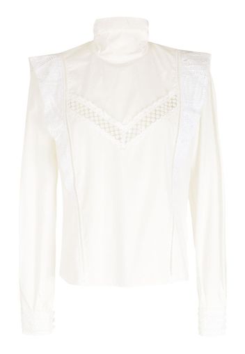 Martha Medeiros Blusa Silvia - Bianco