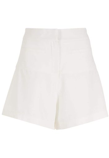 Martha Medeiros Shorts Celine svasati - Bianco