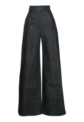 Martin Grant Jeans a gamba ampia - Blu