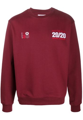 embroidered logo jumper